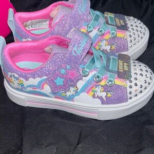 Skechers 314809N LVMT s lights twinkle sparks jumpin clouds